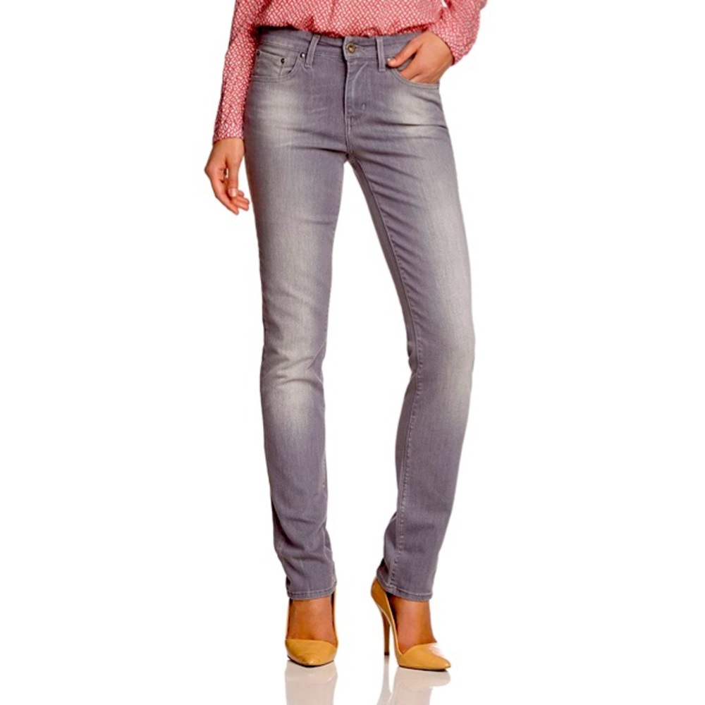 Levi’s Nickel Grey Demi Curve 26x32 Jeans